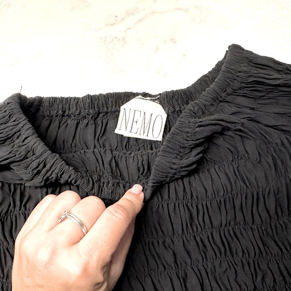 Y2K Elegant ruched blouse - Picture 4 of 4